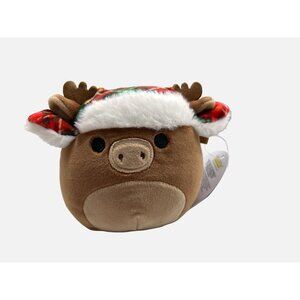 Squishmallows Maurice Moose Reindeer 4.5” Christmas Holiday Plush NWT